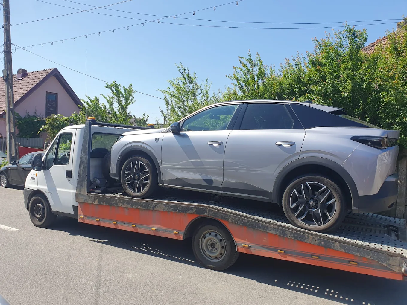 Platformă tractări Tălmaciu - echipamente moderne