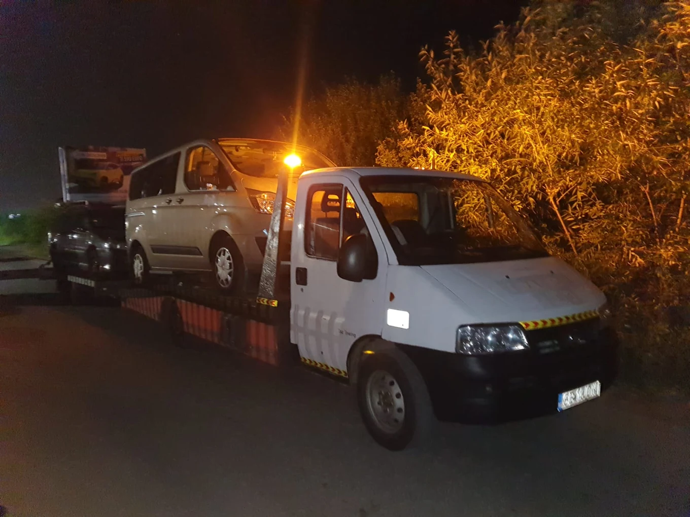Echipament profesional pentru tractari pe Autostrada A1